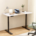 Standing Desk Frame Motorised Dual Motor 140cm - Black