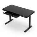 Standing Desk Motorised Tempered Glass Top Electric Black 120CM