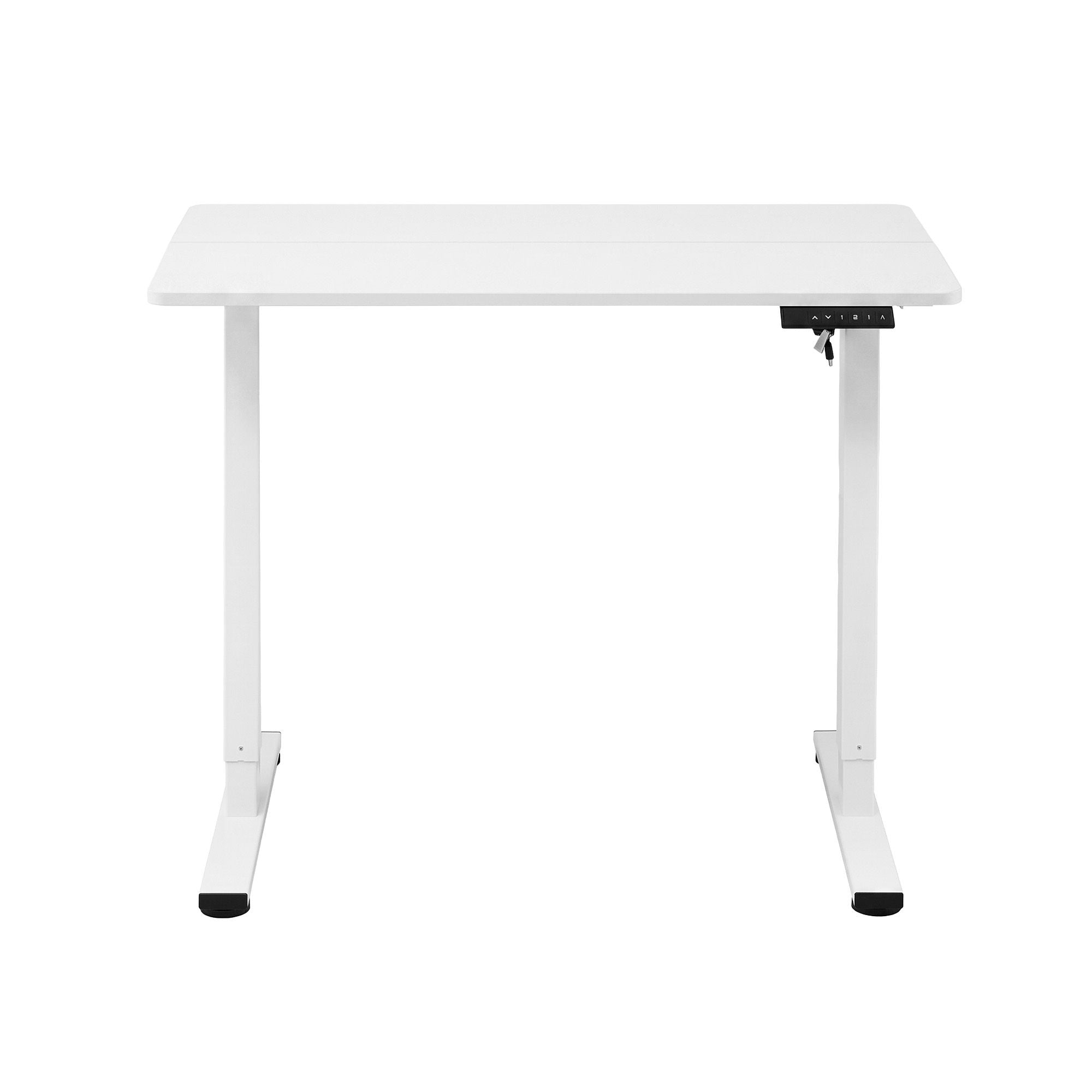 Standing Desk Electric Adjustable Ergonomic Office Table 100cm - White