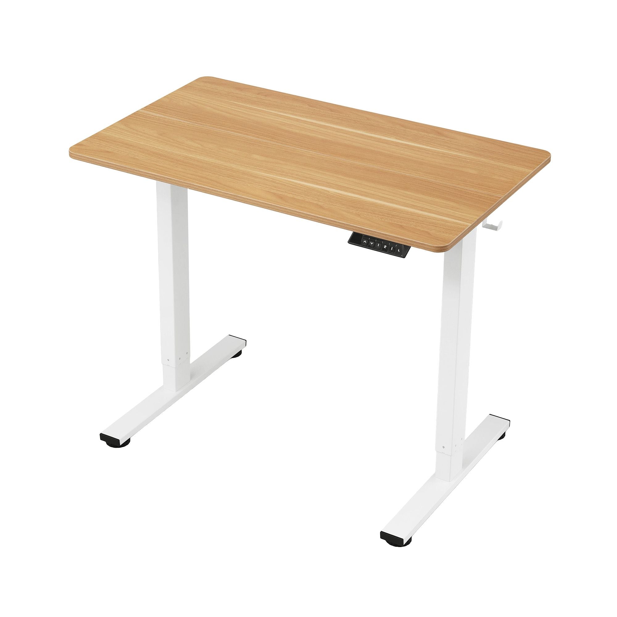 Standing Desk Electric Adjustable Ergonomic Office Table 100cm - Oak