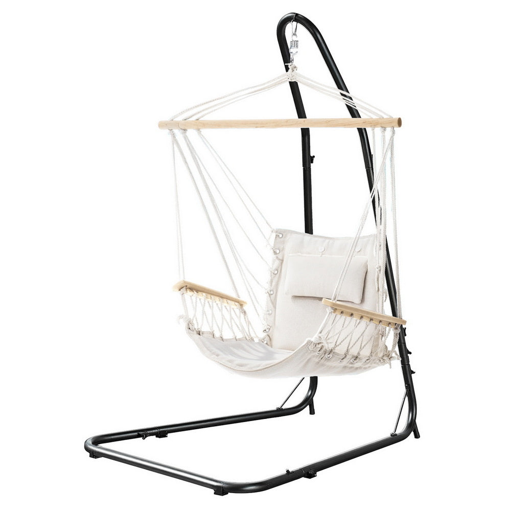 Hammock Chair with Heavy Duty Steel Stand
