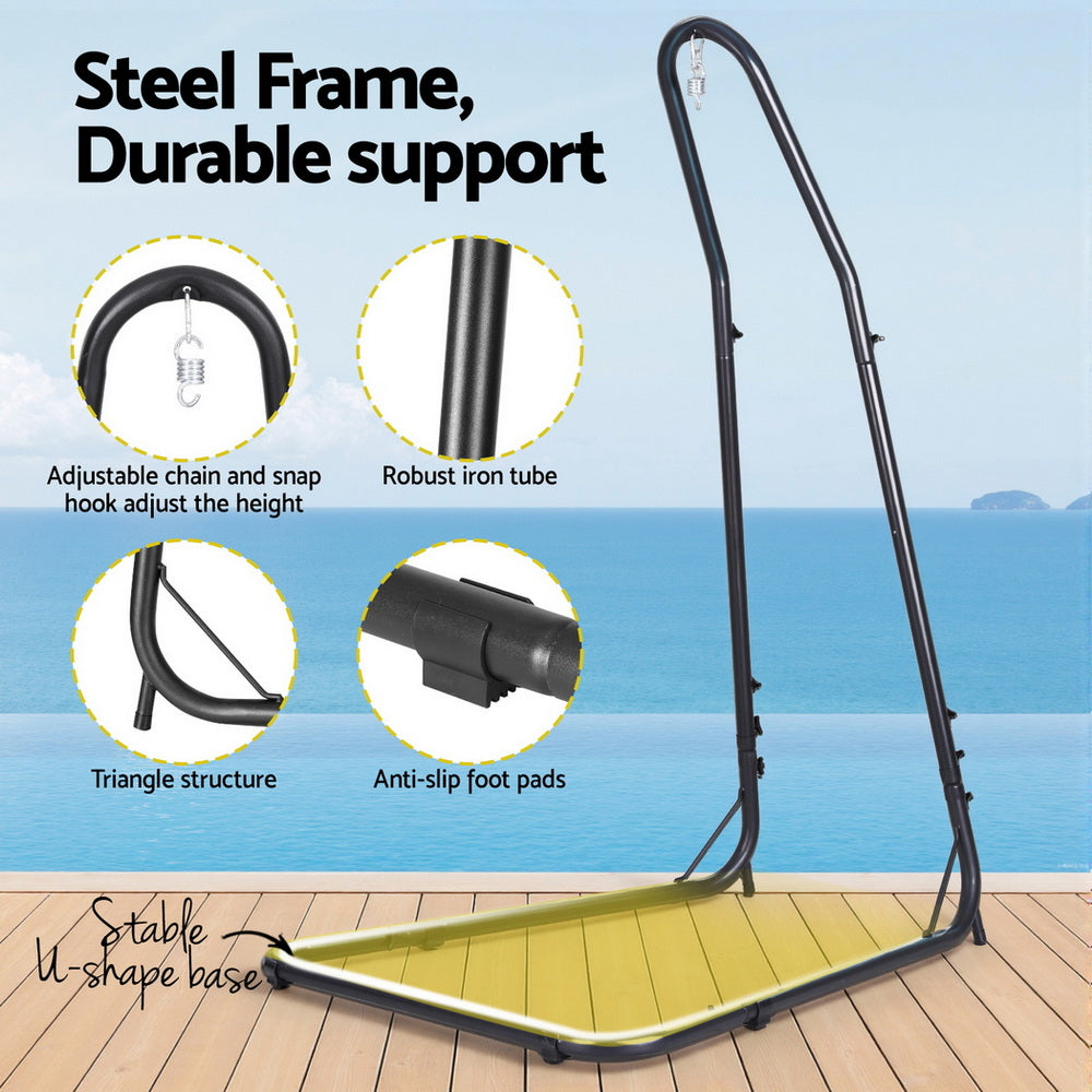 Hammock Chair with Heavy Duty Steel Stand