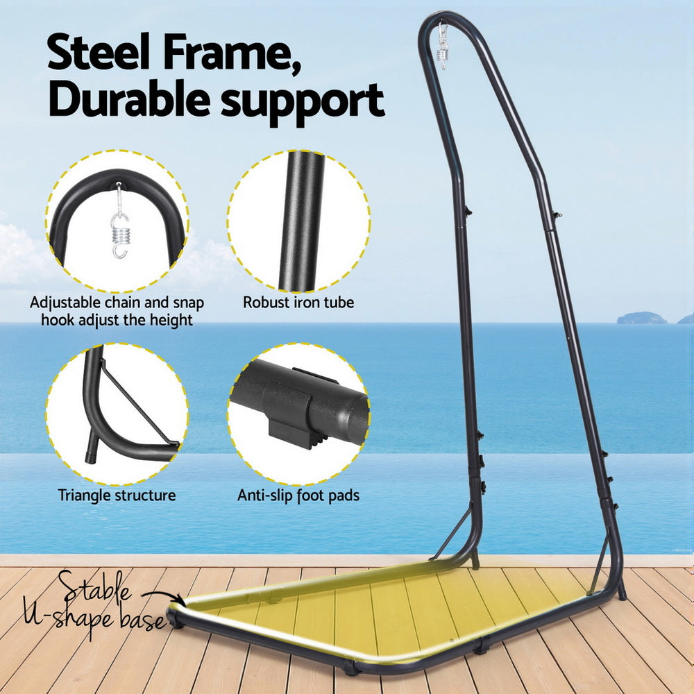 Hammock Chair with Heavy Duty Steel Stand