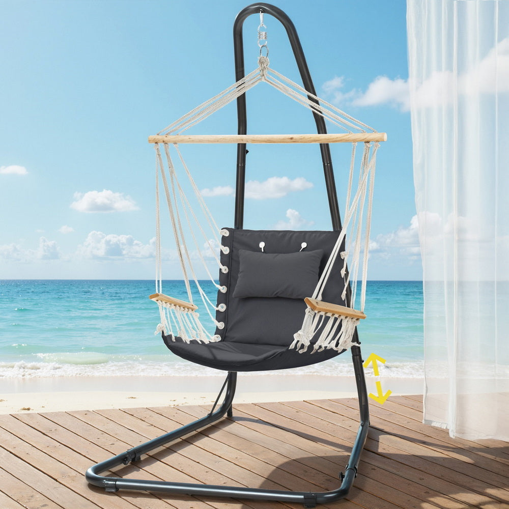 Hammock Chair with Heavy Duty Steel Stand