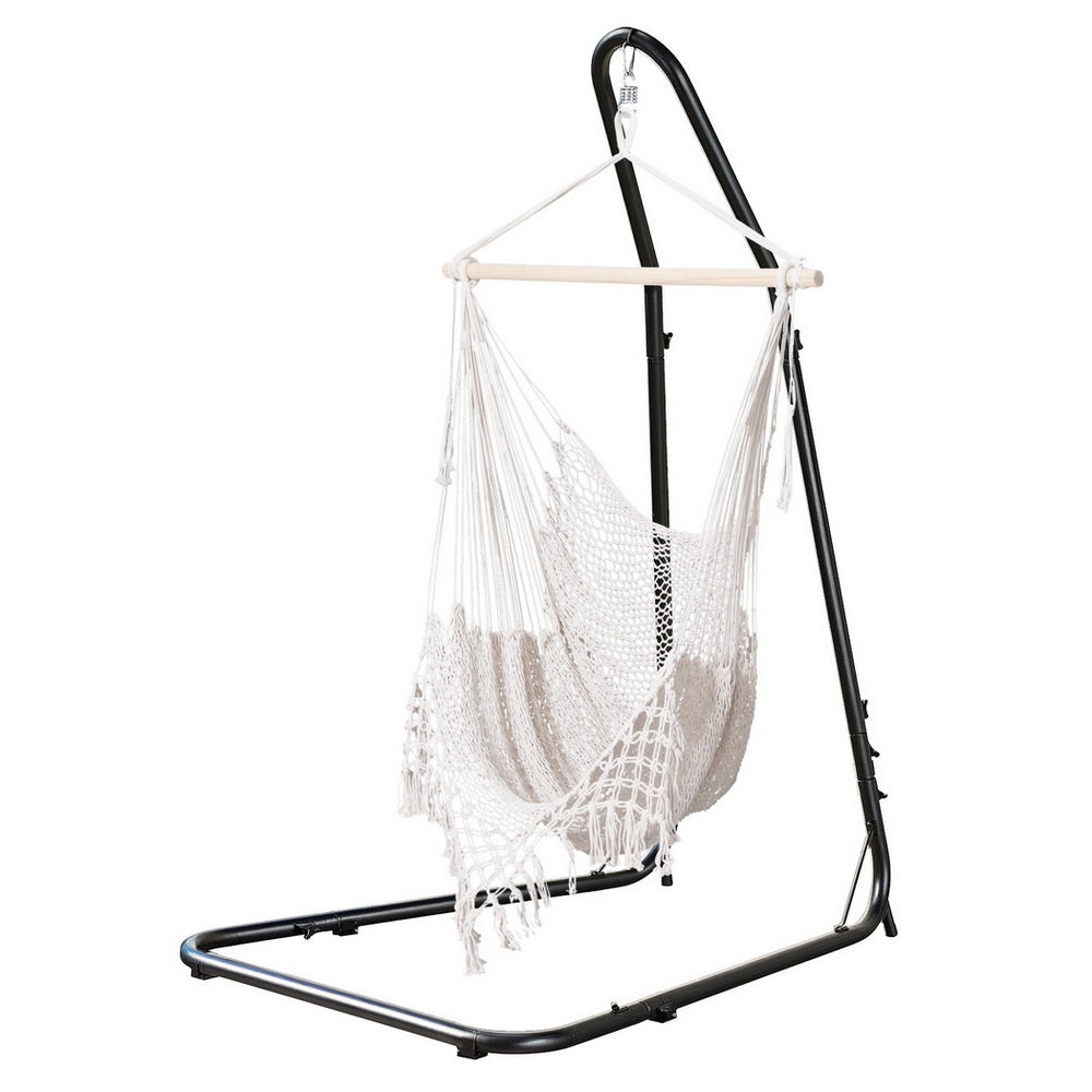 Hammock Hanging Chair with Heavy Duty Steel Stand