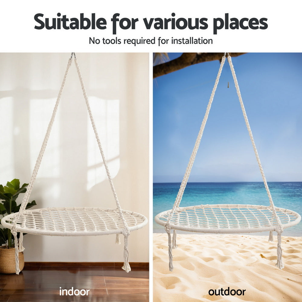 Hammock Hanging Chair with Steel Stand