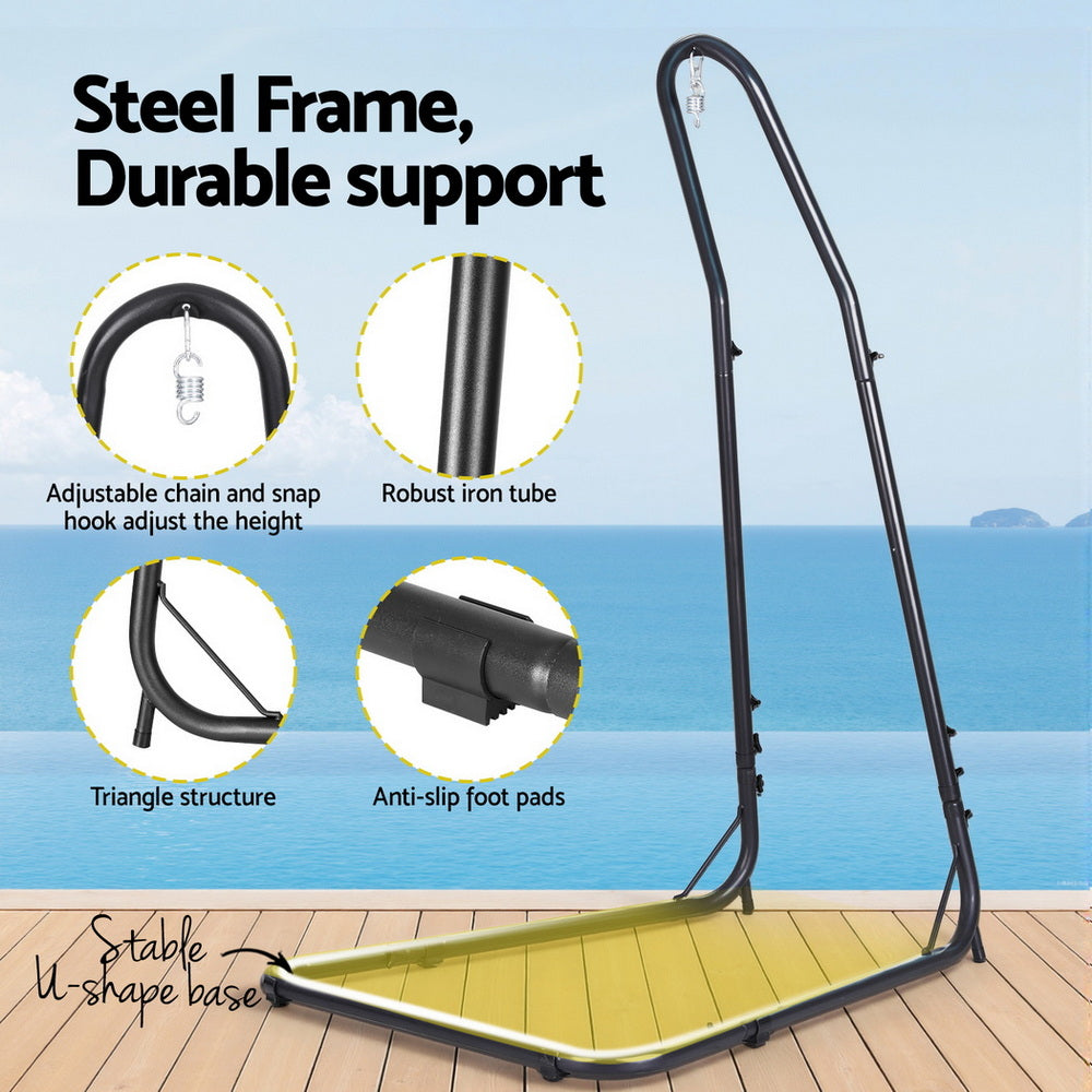 Hammock Hanging Chair with Steel Stand