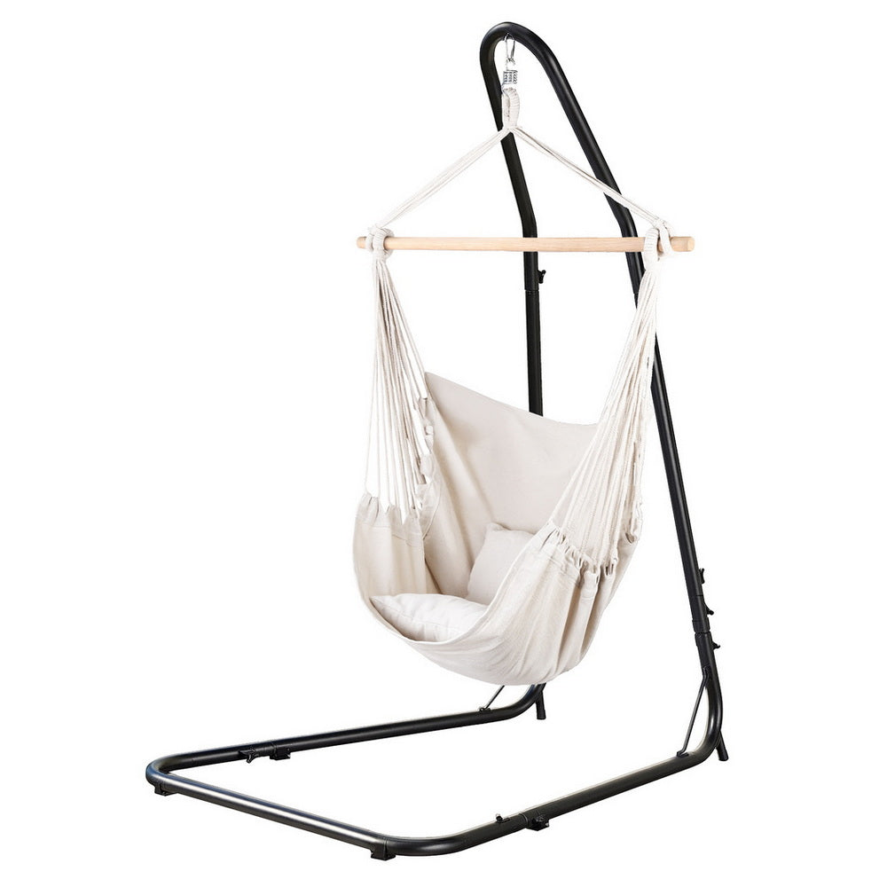 Hammock Chair with Heavy Duty Steel Stand