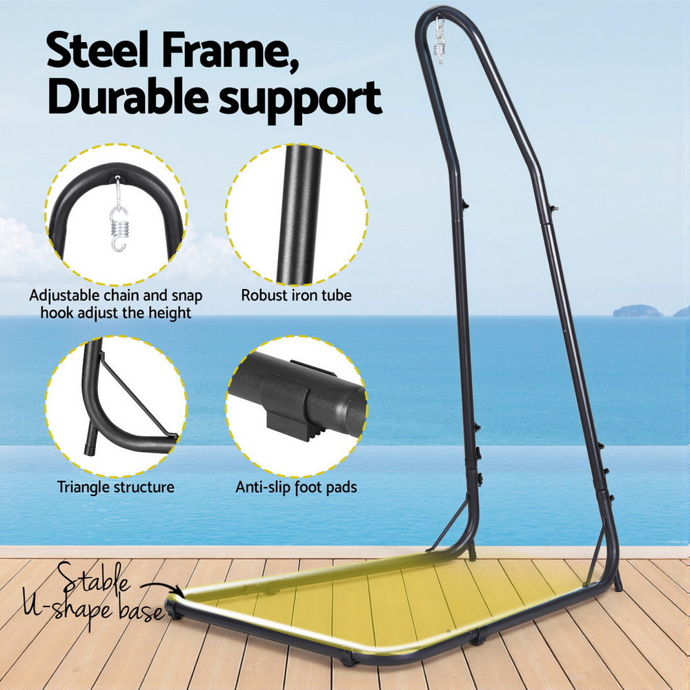 Hammock Chair with Heavy Duty Steel Stand