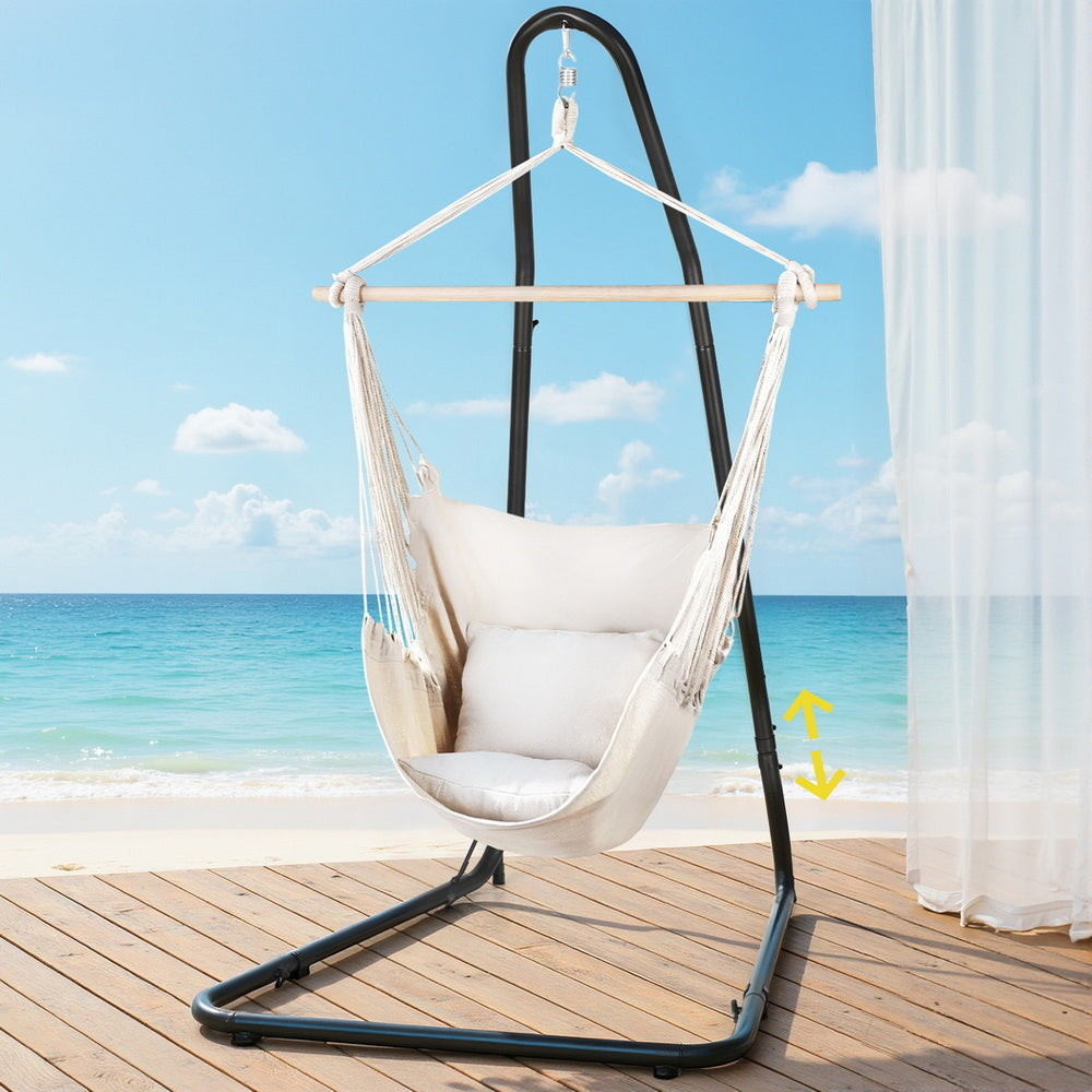 Hammock Chair with Heavy Duty Steel Stand