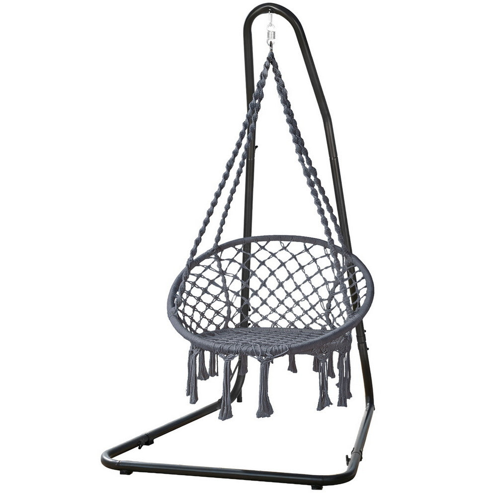 Hammock Hanging Chair with Steel Stand