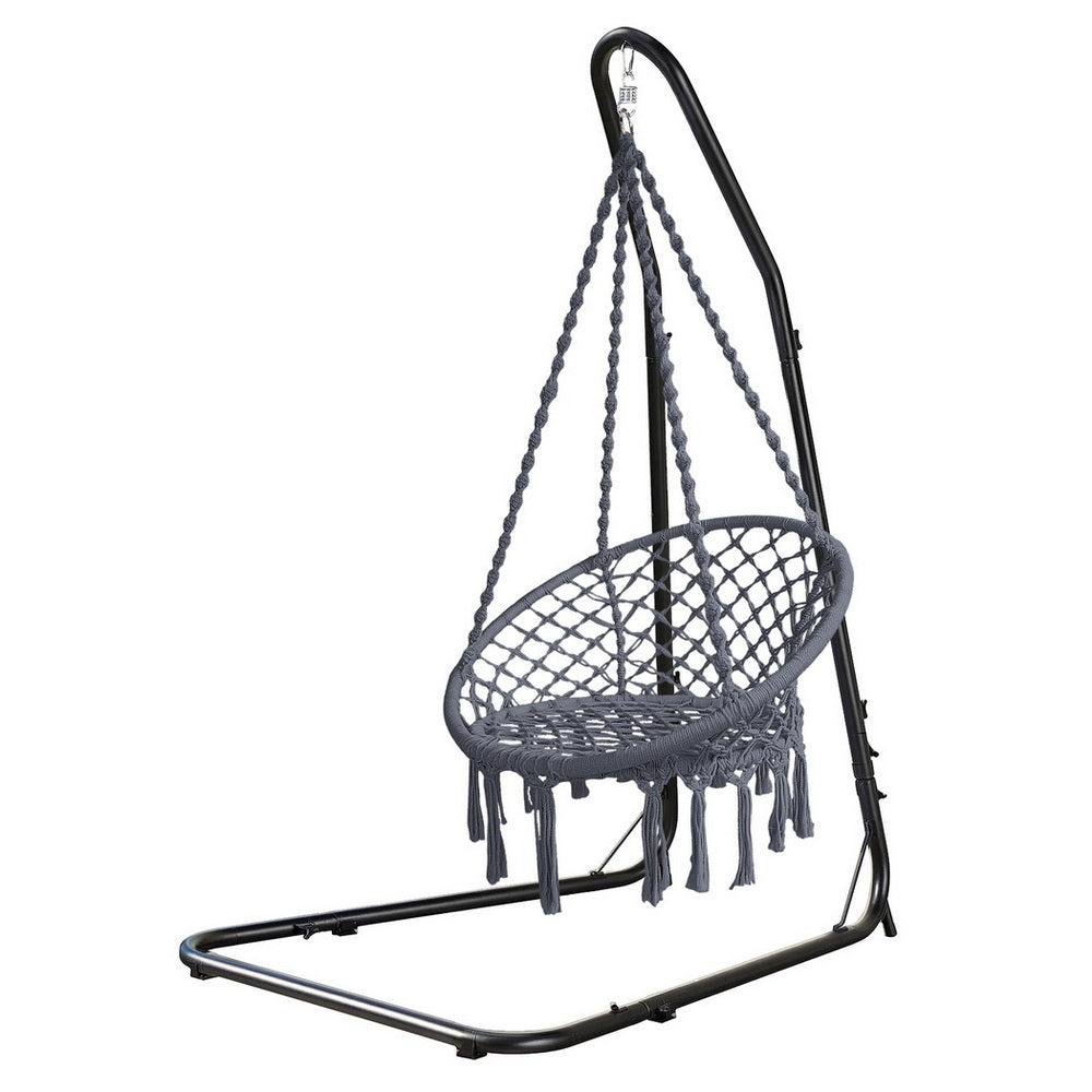 Hammock Hanging Chair with Steel Stand