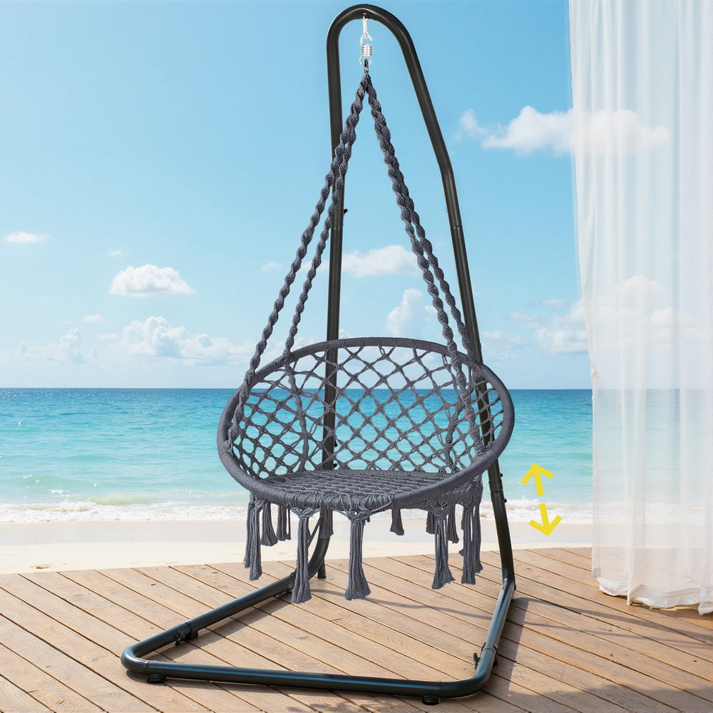 Hammock Hanging Chair with Steel Stand