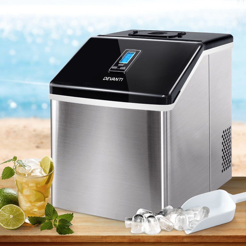 18kg Ice Maker Machine Stainless Steel