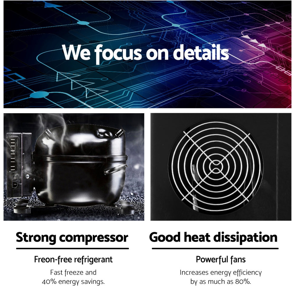 15kg Ice Maker Machine Black