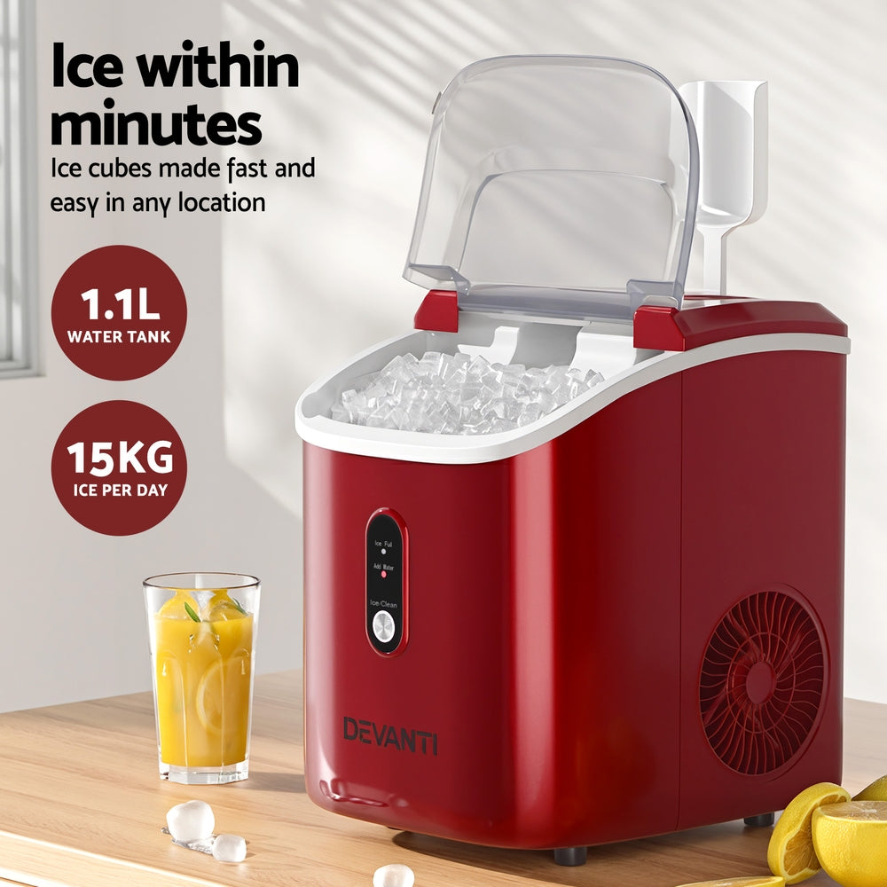 Ice Maker Machine 15kg Nugget Chewable Ice Cube