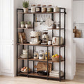 Kitchen Rack with 6 Hooks Microwave Storage Shelf 120cm x 170cm