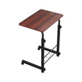 Laptop Desk Table Adjustable 60CM Dark Wood