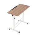 Laptop Desk Table Adjustable 80CM Light Wood