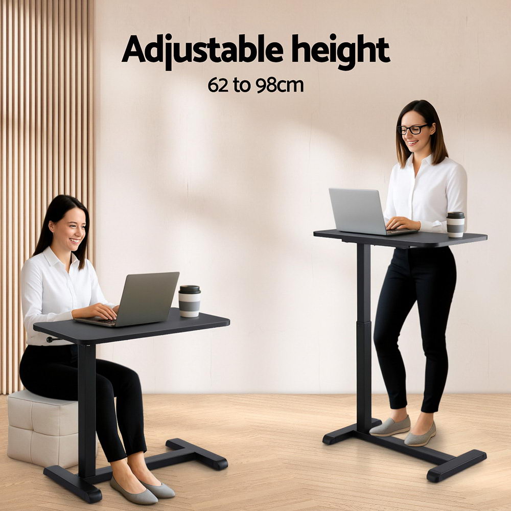 Laptop Desk Height Adjustable Mobile Workstation Computer Desks 70CM