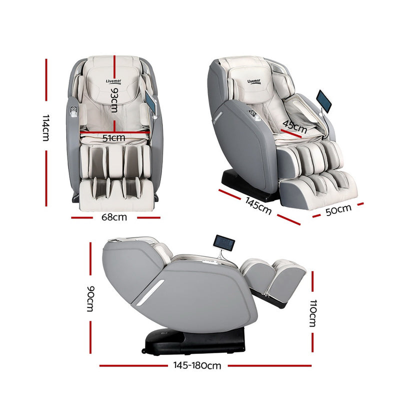 4D Massage Chair Electric Recliner Home Massager Gary