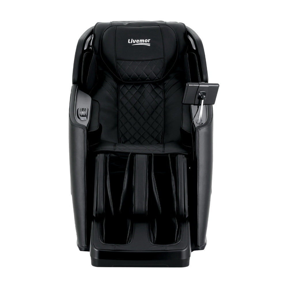 4D Massage Chair Electric Recliner Home Massager Black