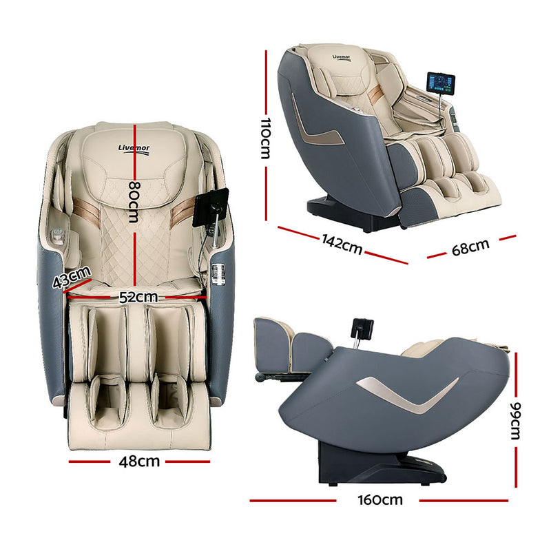 Massage Chair Electric Recliner Home Massager 3D Opal