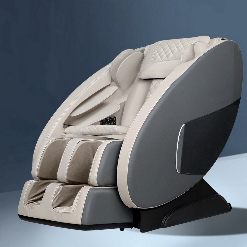 Massage Chair Electric Recliner Massager Grey Ellmue