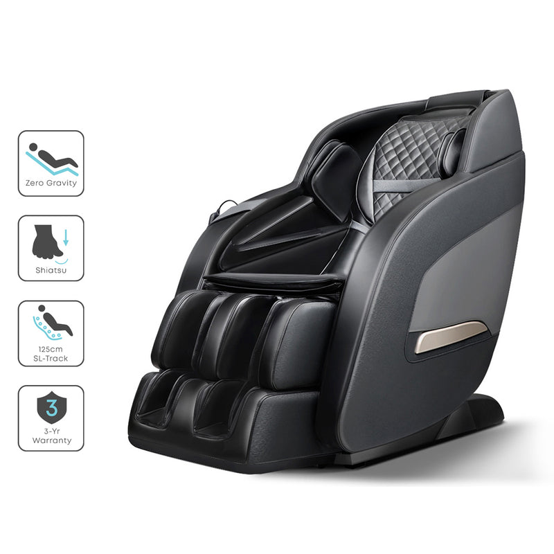 Massage Chair Electric Recliner Massager Black Decima