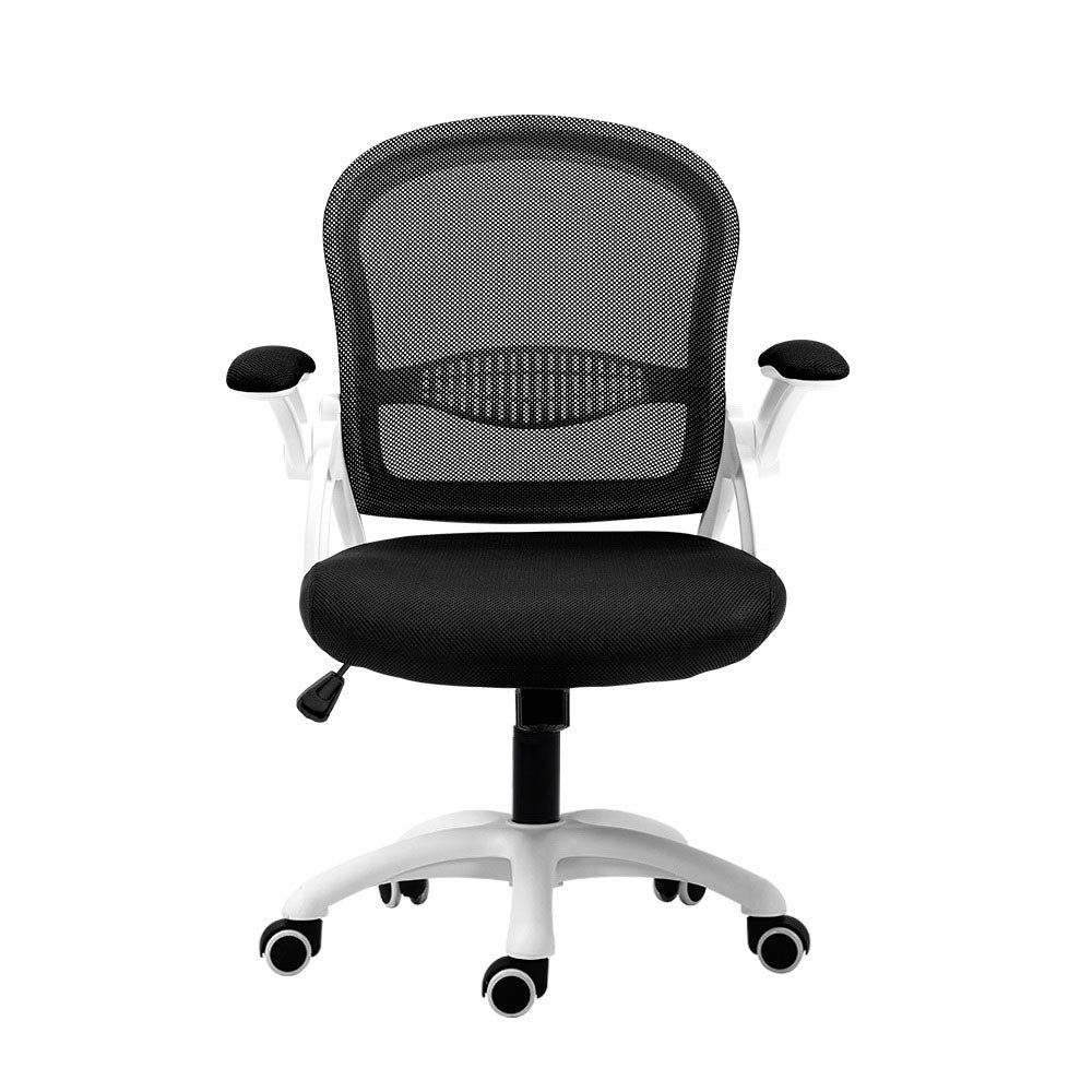 Mesh Office Chair Mid Back Black