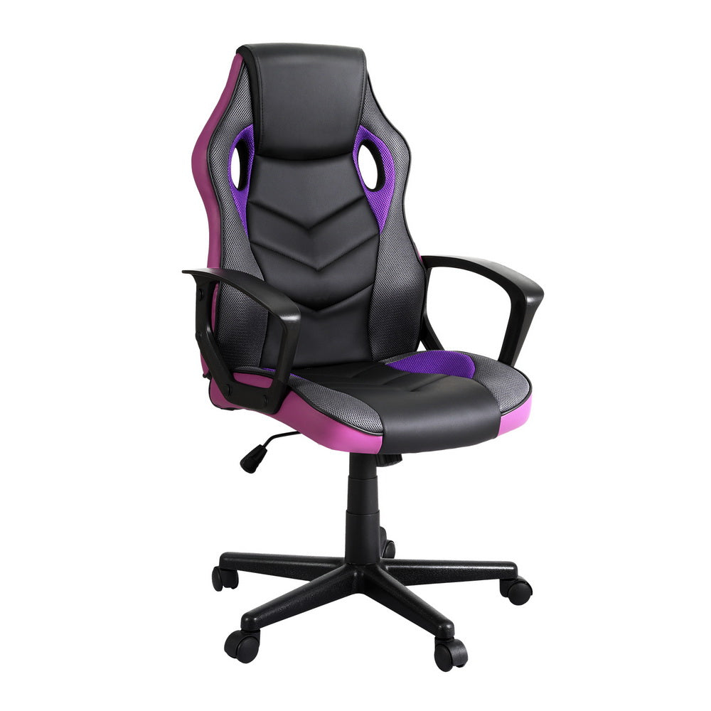 Gaming Office Chair Computer Chairs Purple