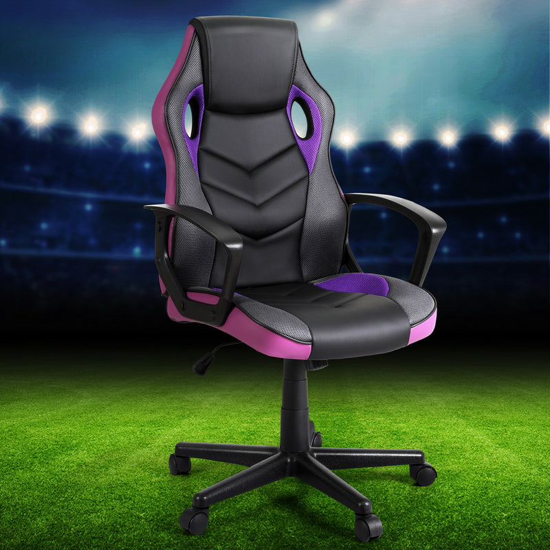 Gaming Office Chair Computer Chairs Purple