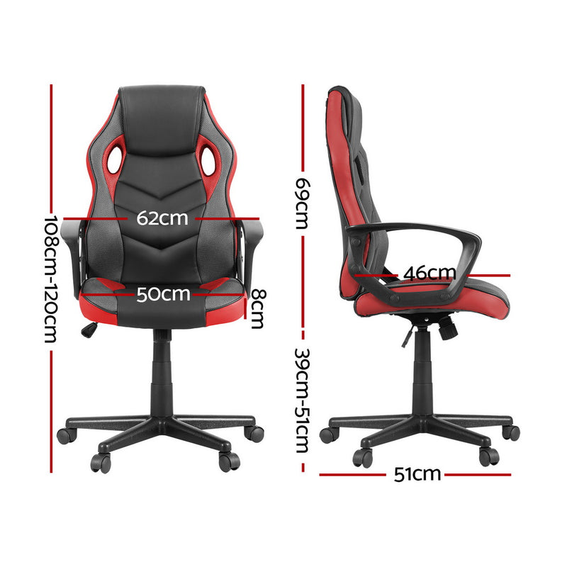 Gaming Office Chair Computer Chairs Red