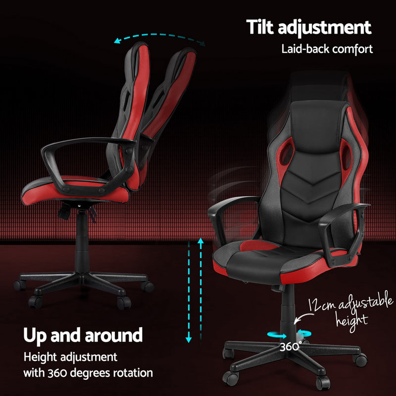 Gaming Office Chair Computer Chairs Red