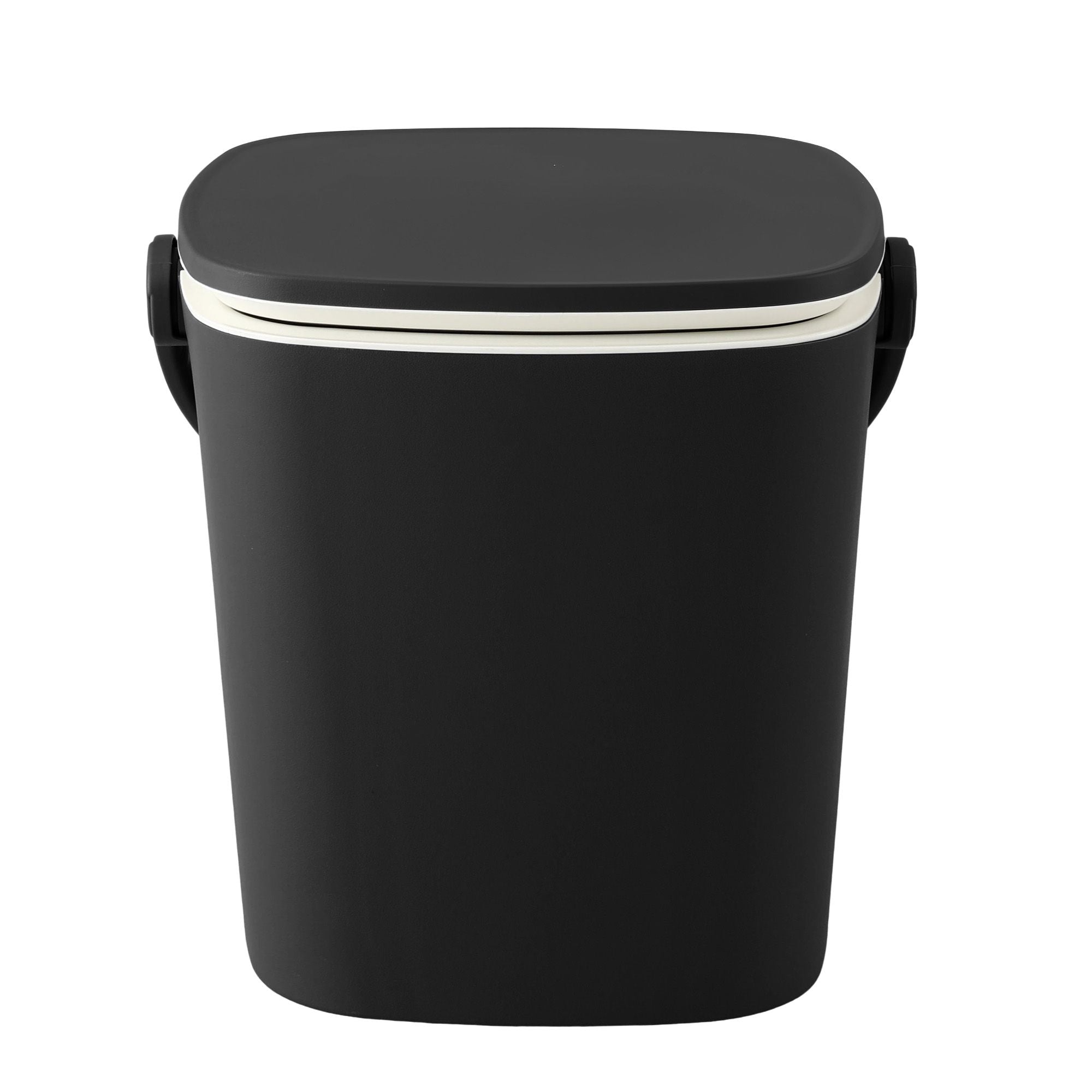 2-in-1 Outdoor Bar Table Portable Wine Cooler 15L Ice Bucket Tong Black