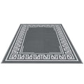 Outdoor Rugs 152x244cm Large Carpet Reversible Area Mat PP Dual-Sided Patio Rug Greek Key
