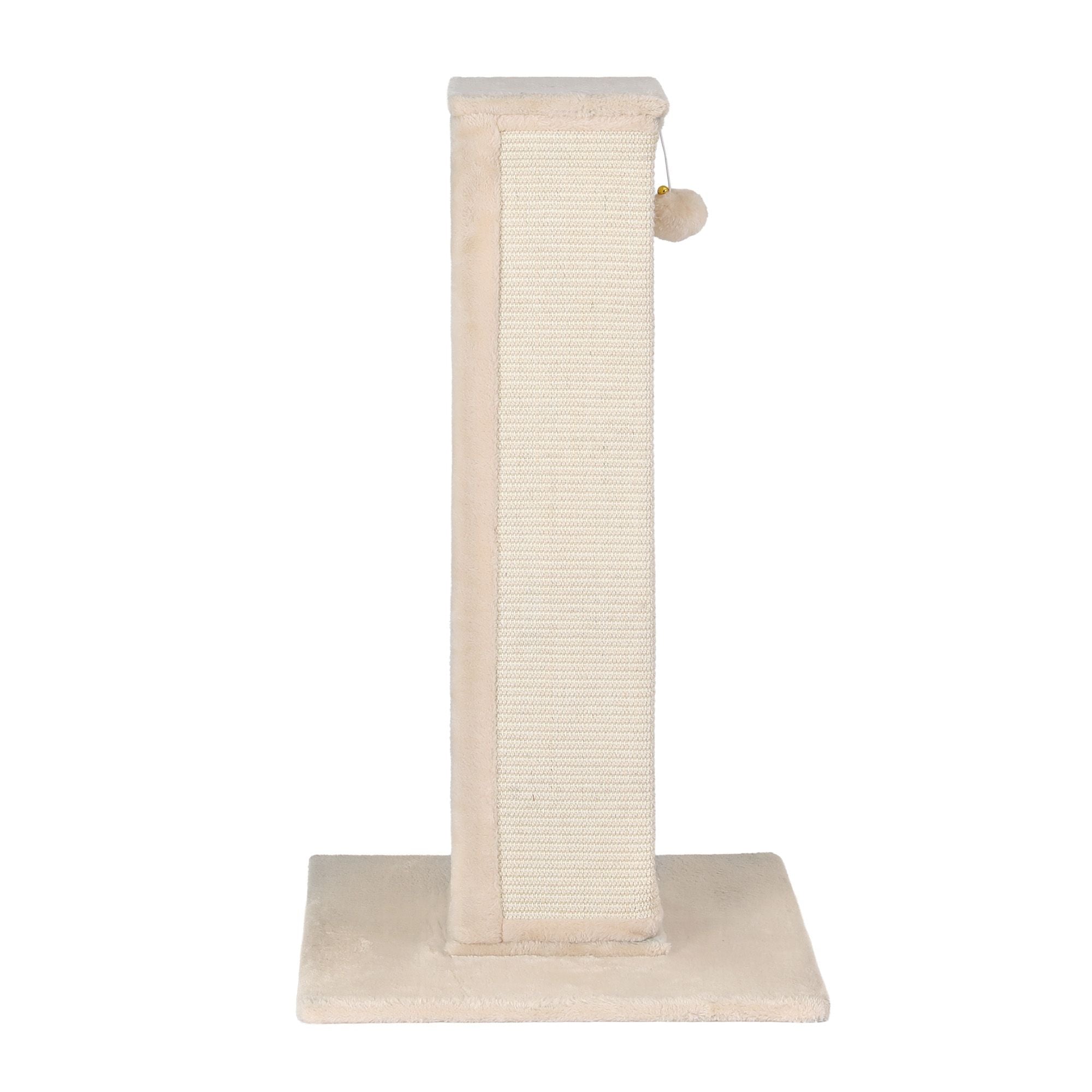 Cat Tree 89cm Scratching Post Tower Scratcher Wood Condo Bed House Trees Beige