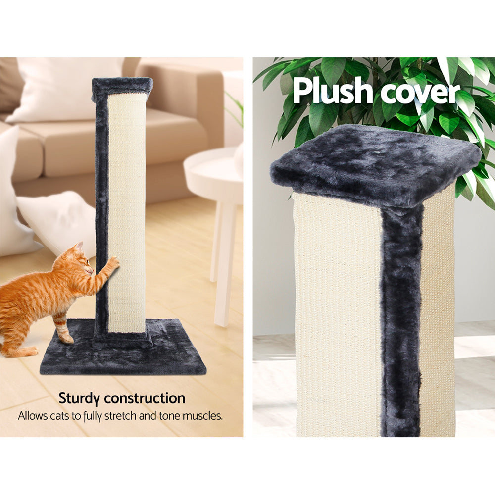 Cat Tree 92cm Scratching Post Tower Scratcher Wood Condo Bed House Trees