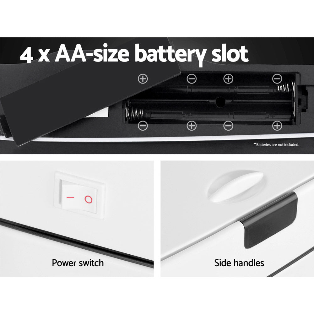 45L Motion Sensor Bin Rubbish Automatic White