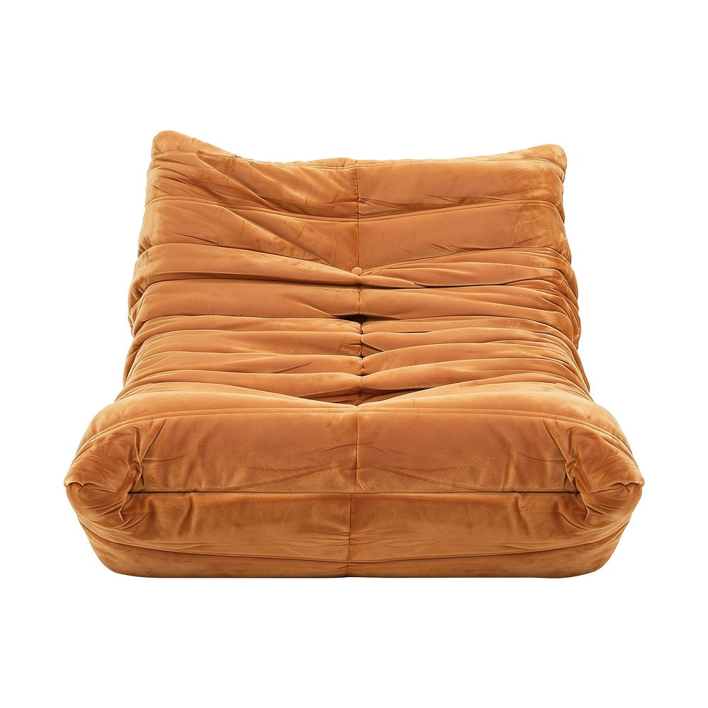 Lazy Sofa Accent Chair Floor Couch Leisure Lounge Foam Pouffe Recliner