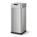 50L Motion Sensor Bin Rubbish Bins Kitchen Automatic Trash Can Silver