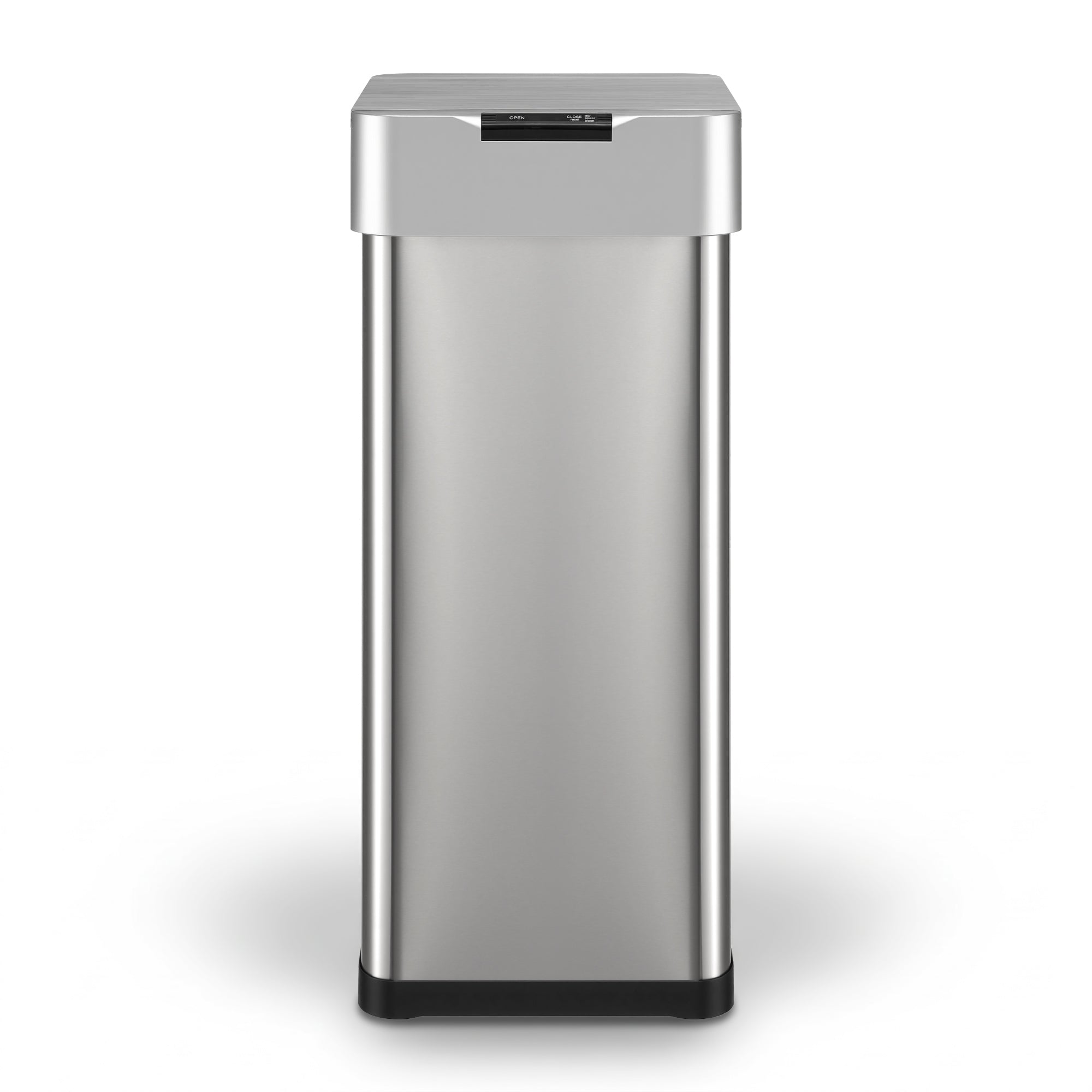 50L Motion Sensor Bin Rubbish Bins Kitchen Automatic Trash Can Silver