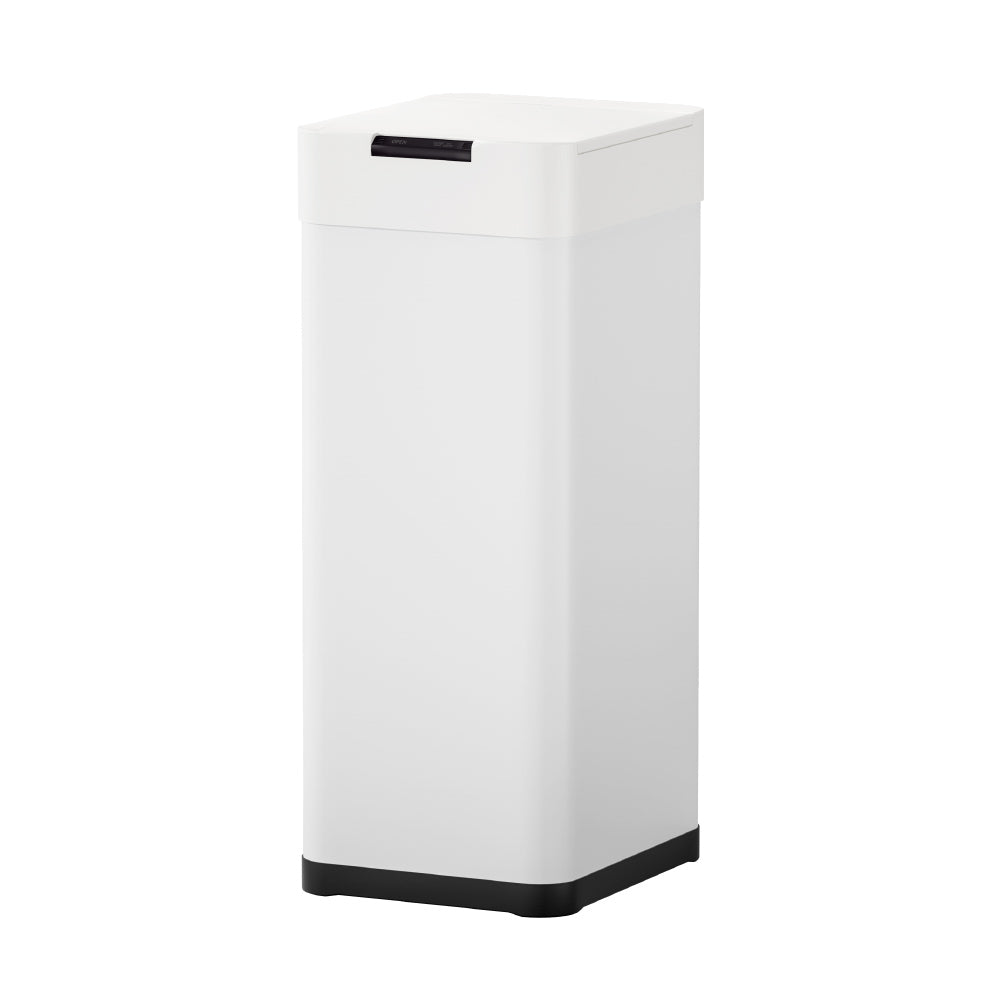 50L Sensor Bin Motion Rubbish Bins Kitchen Automatic Trash Can White