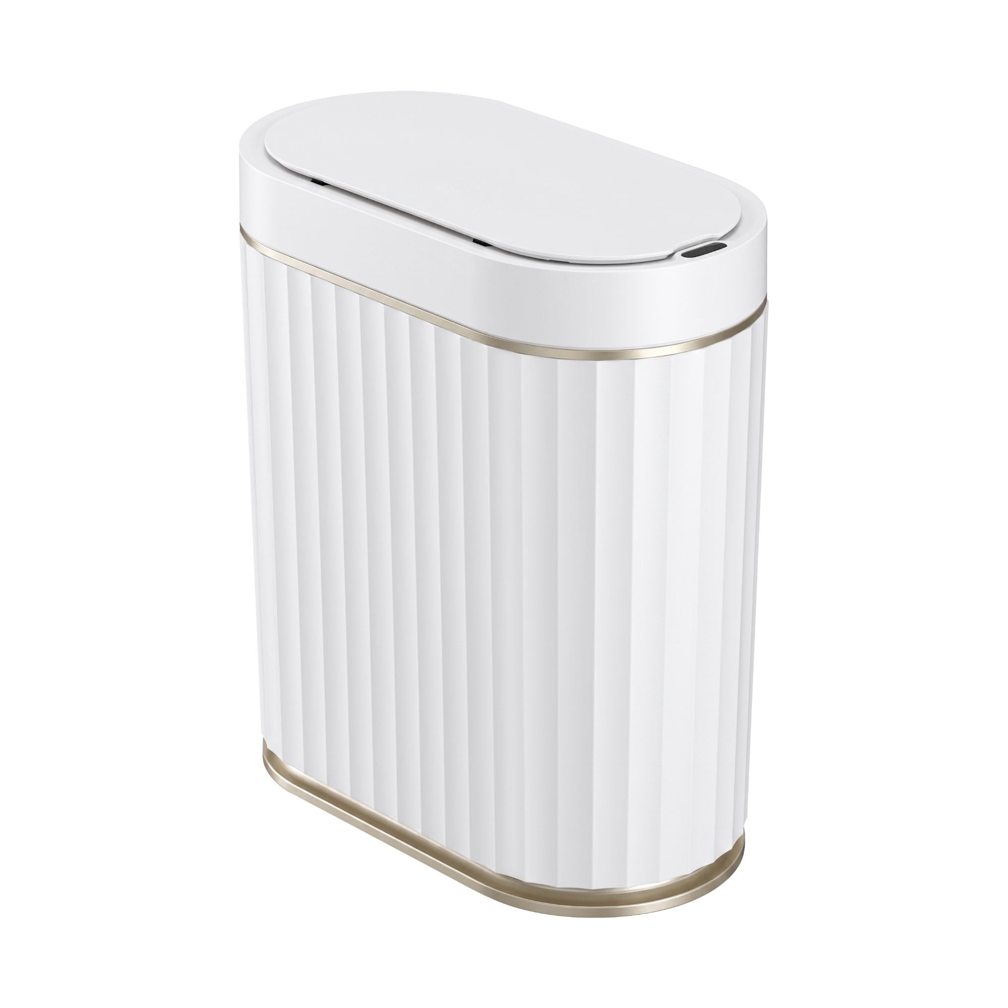 Sensor Bins 7L Motion Sensor Trash Can Slim Touchless Automatic Waste Bin White