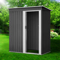 Garden Shed 1.62x0.86M Sheds Outdoor Storage Tool Workshop House Shelter Sliding Door