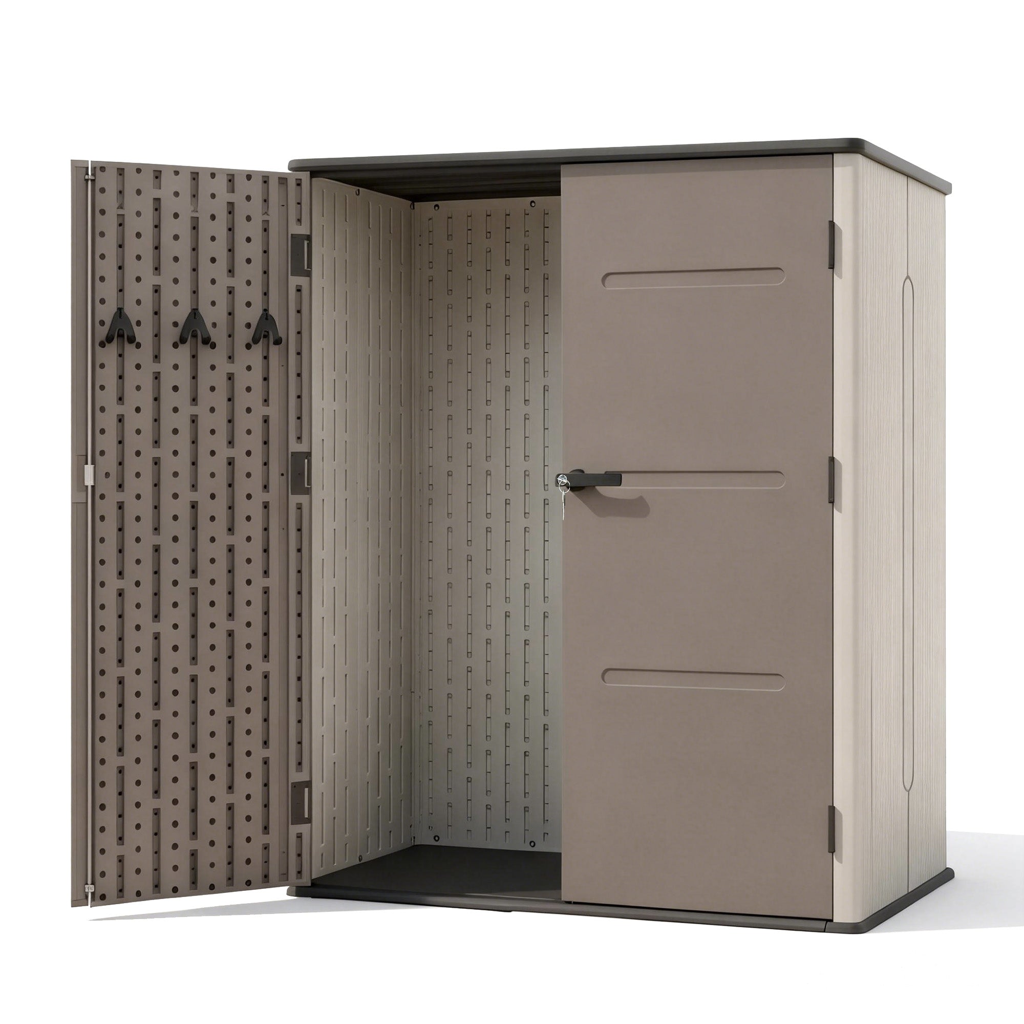 Garden Shed Outdoor Storage Shed Tool Workshop with Lockable Doors