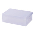 Set of 20 Transparent Stackable Shoe Storage Boxes