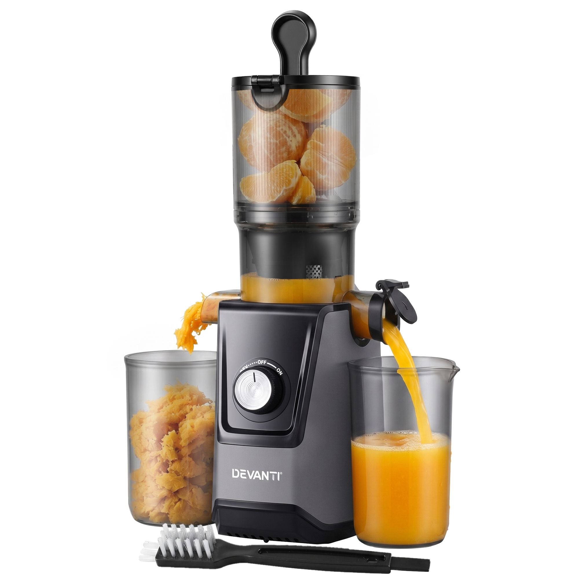 Slow Juicer Cold Press 200W for Fruit Vegetable Juice