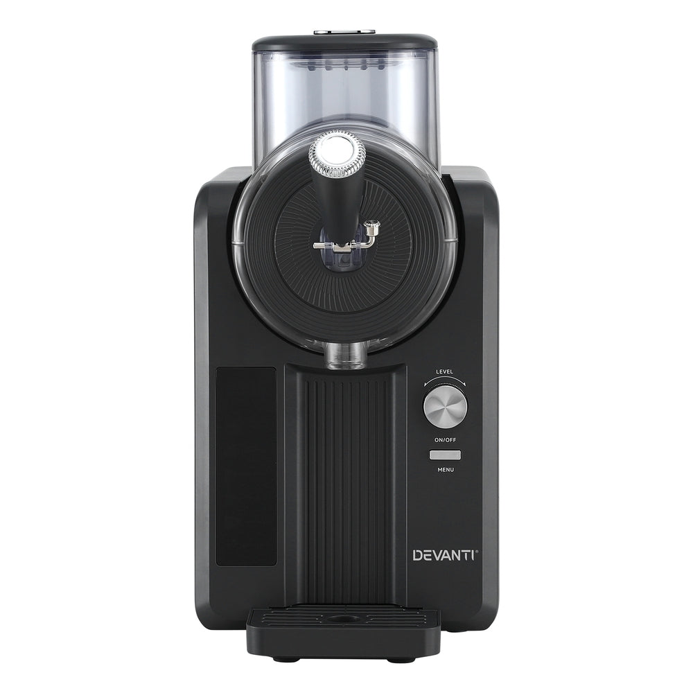 2L Slushie Machine & Ice Cream Maker – Frozen Cocktails, Smoothies & Milkshakes – Black