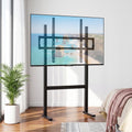 Universal Floor TV Stand for 32-100 Inch Screens Heavy Duty 40kg Capacity